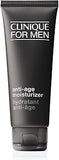 Clinique For Men Daily Anti-Age Face Moisturizer With Hyaluronic Acid, Vitamin E + Glycerin | Combats Lines, Wrinkles + Dullness | Hydrating + Brightening | Lightweight, 3.4 Fl Oz