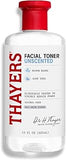 THAYERS Alcohol-Free, Hydrating, Unscented Witch Hazel Facial Toner with Aloe Vera Formula, Vegan, Dermatologist Tested and Recommended, 12 Oz (Packaging May Vary)