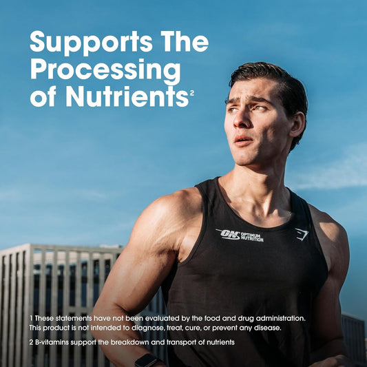 Optimum Nutrition Opti-Men Daily Multivitamin for Men – 240 Tablets (80-Day Supply) | Immune Support with Amino Acids