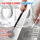 2-in-1 Toilet Plunger and Brush Set – Extended Handle Plunger with Toilet Bowl Brush, Bathroom Cleaning Combo for Clog Removal & Deep Cleaning