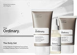 The Ordinary The Daily Set, Daily Skincare Routine with Squalane Cleanser, Hyaluronic Acid 2% + B5, and Natural Moisturizing Factors + HA | Skin Care Set