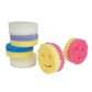 Scrub Mommy Dual‑Sided Sponges 6‑Count (Multiple Colors) – FlexTexture & ResoFoam, Scratch‑Free, Odor & Stain Resistant