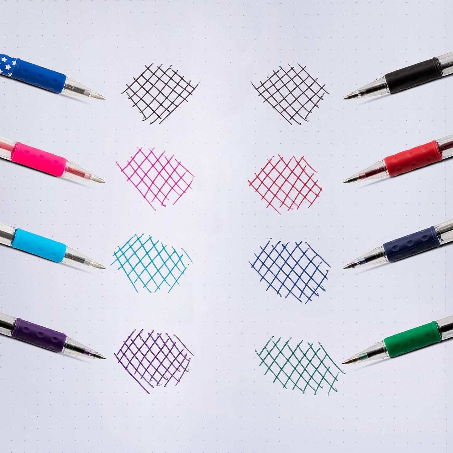Pentel RSVP Ballpoint Pen 0.7 mm – Red Ink, Fine Line, Pack of 5