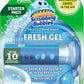Scrubbing Bubbles Fresh Gel Toilet Bowl Cleaning Stamps – Rainshower Scent, 1 Dispenser with 6 Gel Stamps