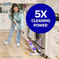 Swiffer PowerMop Multi-Surface Mop Kit – Includes PowerMop, 2 Mopping Pad Refills, 1 Floor Cleaning Solution with Fresh Scent & 2 Batteries