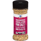 McCormick Himalayan Pink Salt with Black Pepper & Garlic – All-Purpose Seasoning (6.5 oz) 🧂🔥