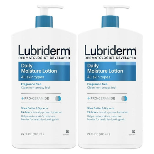 Lubriderm Daily Moisture Body Lotion, 24 fl. oz., 2 pk.