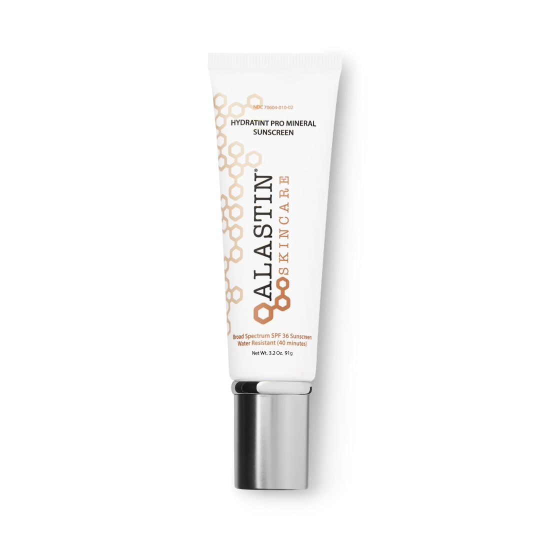 ALASTIN HydraTint Pro Mineral Sunscreen SPF 36 – 2‑in‑1 Tinted Daily Moisturizer for Face & Neck – Hydrating, Fragrance-Free, Water‑Resistant