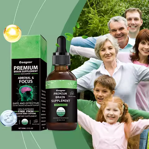 Googeer 60ml Vitamin B Complex Liquid Dietary Supplement Promotes Bone Health Improves Nutritional Balance Strengthens Vitality