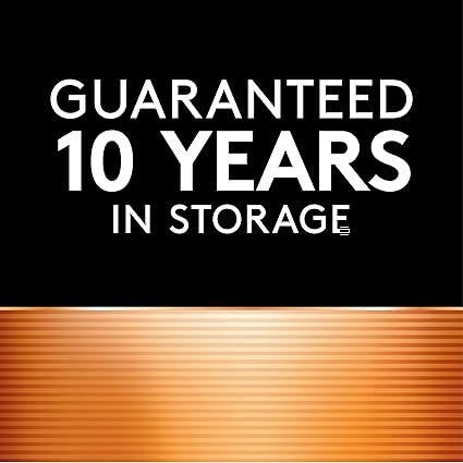 Duracell Coppertop D Batteries – 4 Pack | Reliable Long-Lasting Alkaline D Batteries for Household & Office Devices