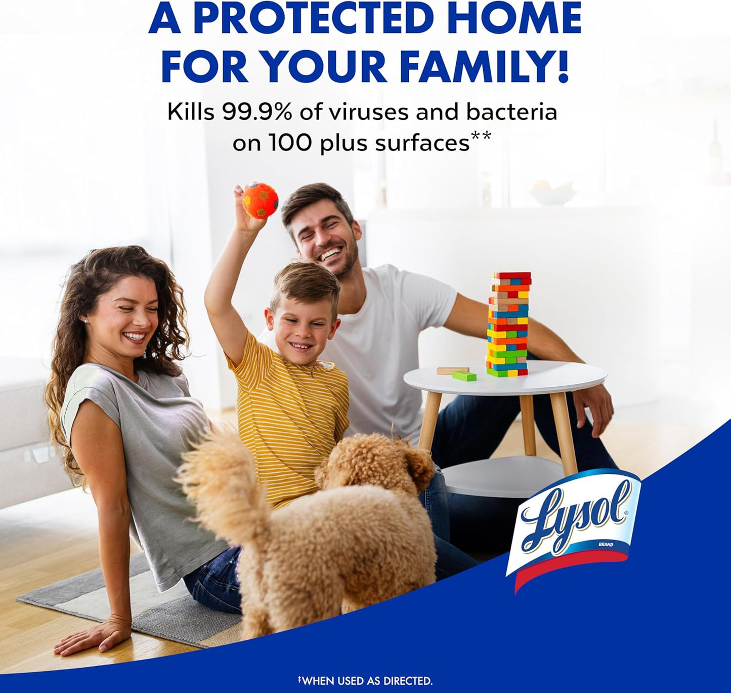 Lysol Disinfectant Spray – Crisp Linen Scent, 19 fl oz (Pack of 2) | Kills 99.9% of Germs & Eliminates Odors