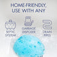 Glisten Garbage Disposer Cleaner & Freshener – Lemon Scent Odor Eliminator with Foaming Action, Sink Disposal Cleaner Made in USA, 4 Packets
