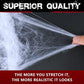 1400 sqft Stretch Spider Webs Decoration + 150 Fake Spiders | Indoor/Outdoor Super Stretch Cobweb Halloween Set