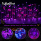 Minetom 100-LED Purple Halloween Mini String Lights – 25 ft Waterproof Outdoor/Indoor Party & Garland Decor