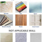 Chart showing applicable and not applicable surfaces for a product or service.