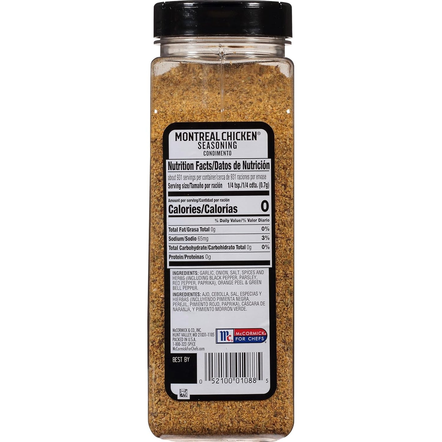 McCormick Grill Mates Montreal Chicken Seasoning – 23 oz Container | Bold Garlic, Onion, Pepper & Paprika Blend for Meats & Seafood