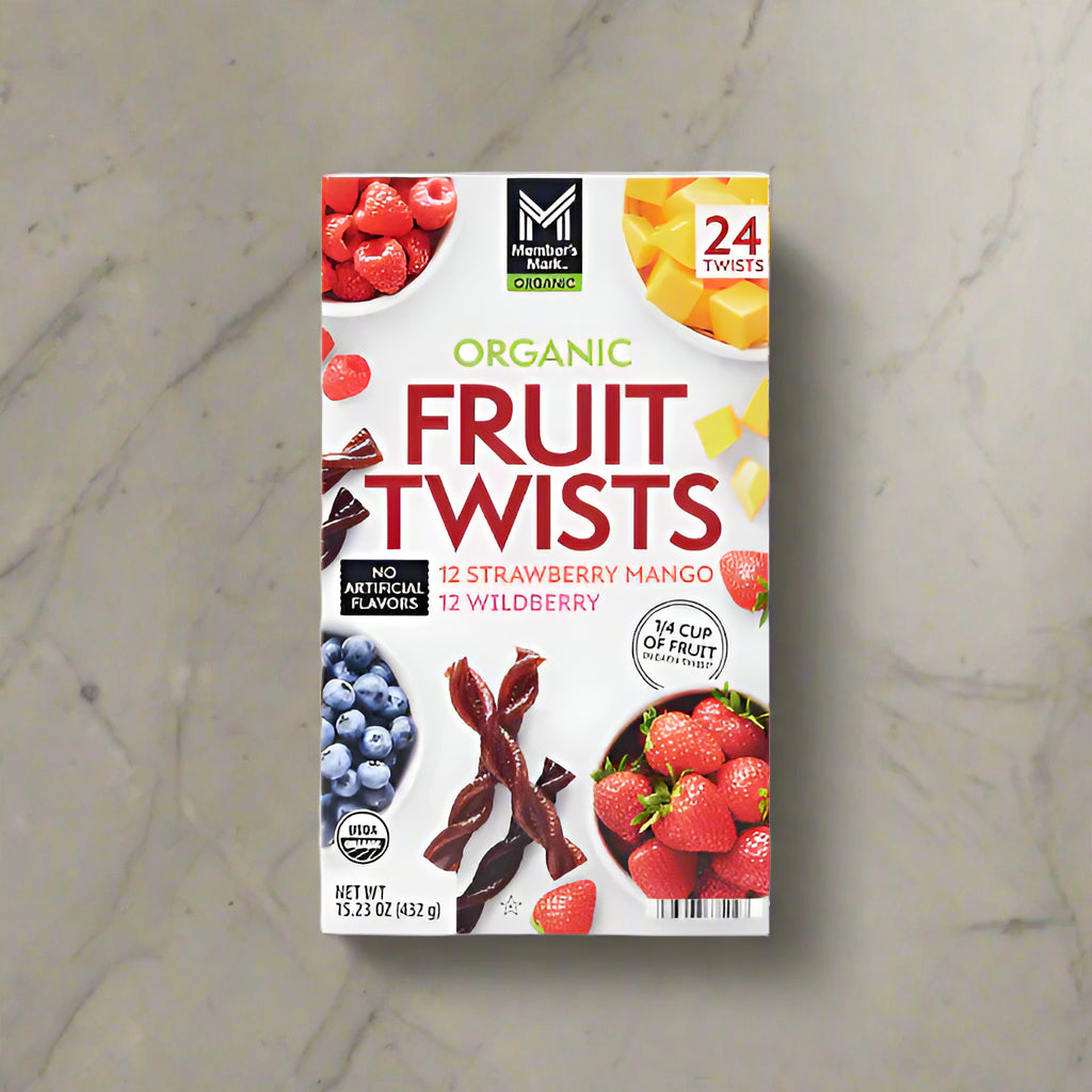 Member-Mark-Organic-Fruit-Twist- Variety-Pack-0.63 oz-24-pk