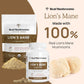 Real Mushrooms Lion’s Mane Supplement Capsules – Organic Lion’s Mane Extract for Cognitive Health & Overall Wellbeing – Vegan Beta Glucan Mushroom Supplement – 300 Count