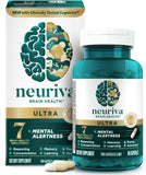 Neuriva Ultra Decaffeinated Brain Supplement – Cognivive™, Neurofactor™, Phosphatidylserine & B6/B12 for Focus, Memory & Alertness (60 Capsules)