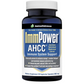 Supplement bottle labeled 'Immpower AHCC' by American BioSciences on a white background