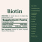 Nature’s Bounty Biotin – 10,000 mcg, Rapid Release Softgels (120 Ct)