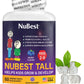NuBest Tall Kids 60 Chewable Tablets, Helps Kids Healthy Growth for Age 2-9