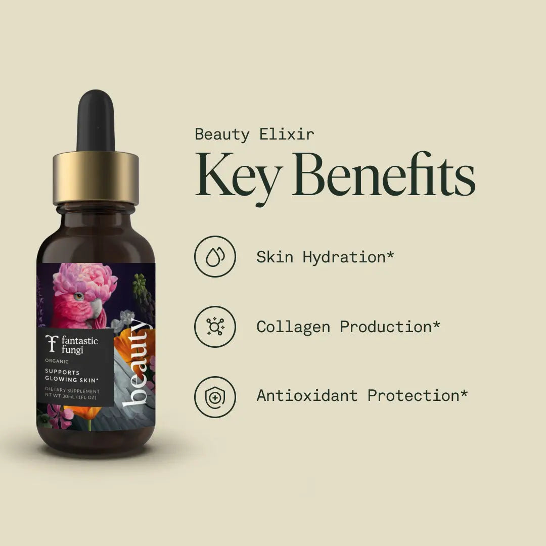 Beauty Elixir | Radiant Skin, Hair & Nail Support | Collagen + Hyaluronic Acid + Vitamin C 💖✨