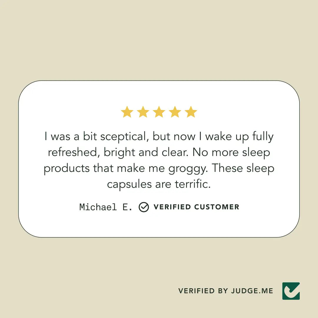 Sleep Capsules | Natural Sleep Aid for Deep Rest & Relaxation | Melatonin + Herbal Blend 🌙🌿