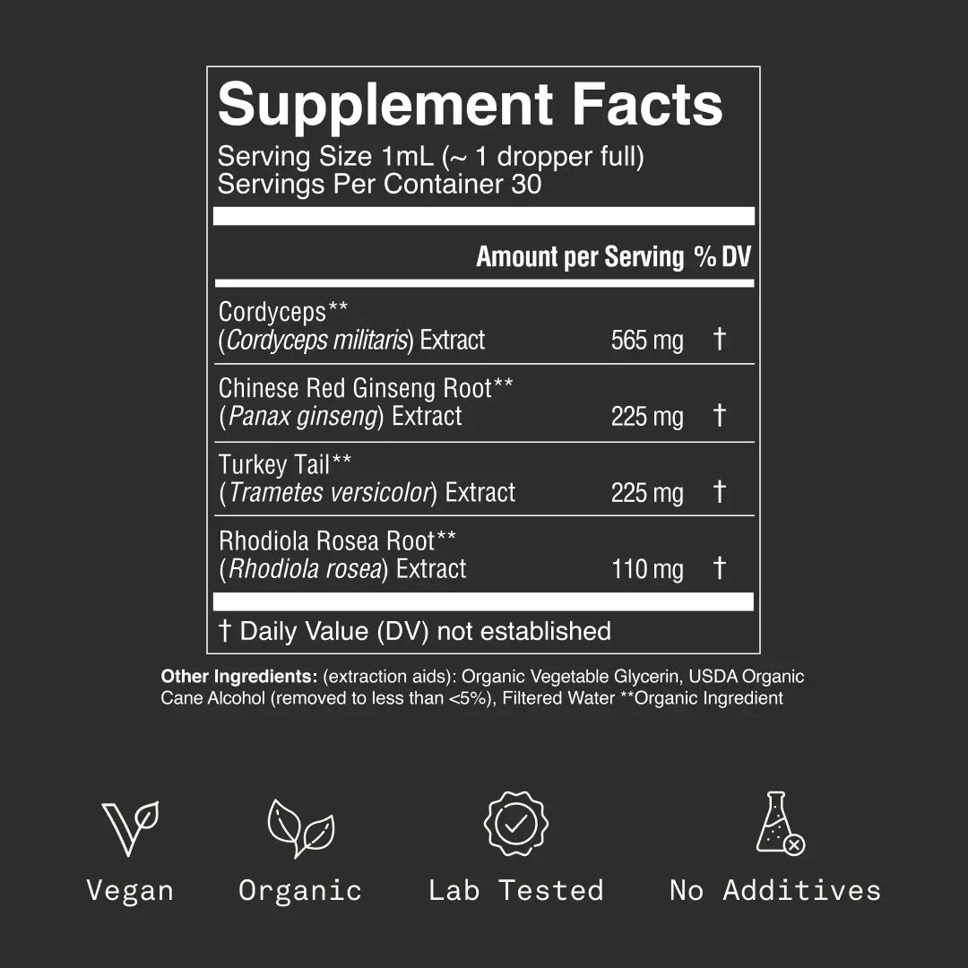 Energy Elixir | Natural Energy & Focus Drink | Adaptogens + B Vitamins + Green Tea Extract ⚡🌿