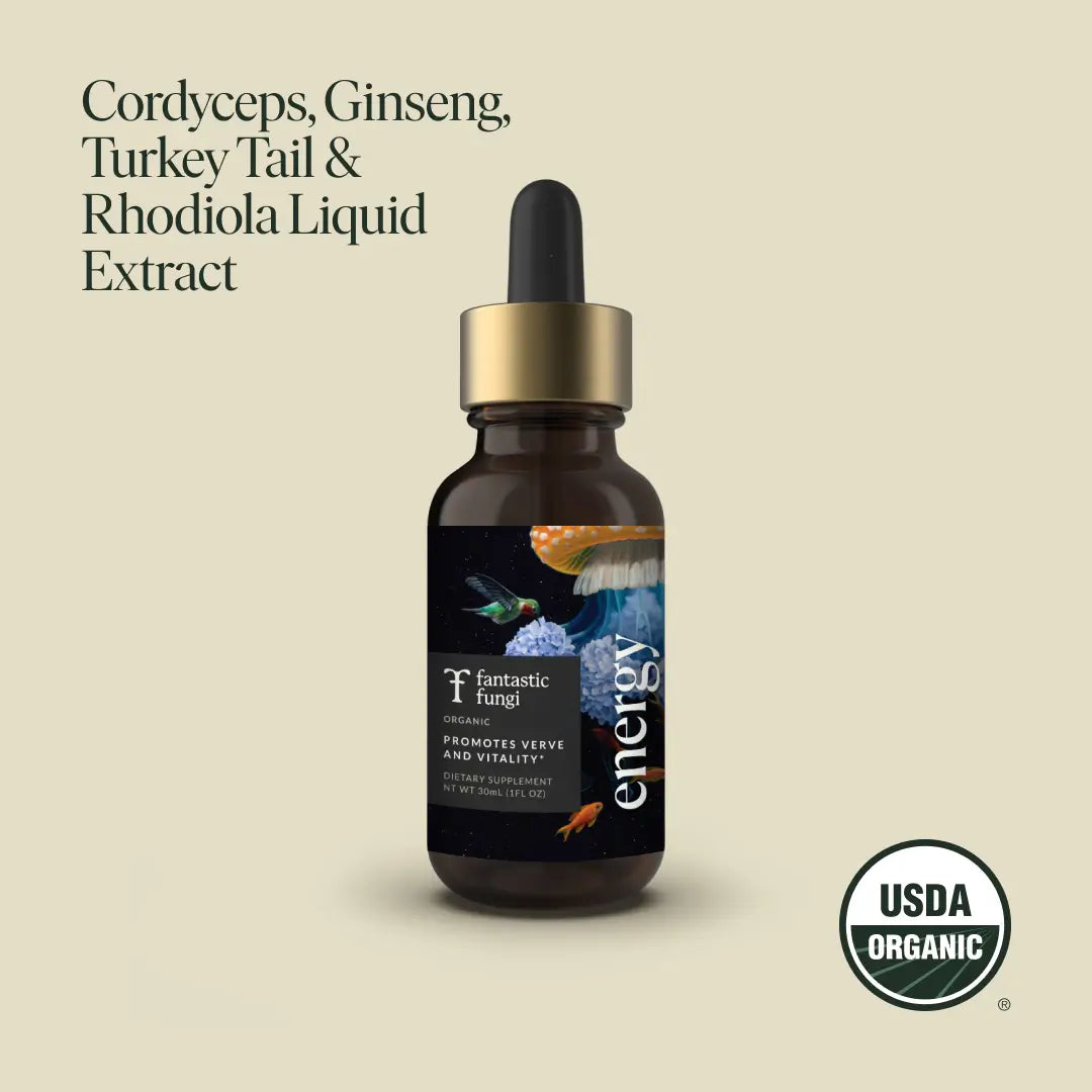 Energy Elixir | Natural Energy & Focus Drink | Adaptogens + B Vitamins + Green Tea Extract ⚡🌿