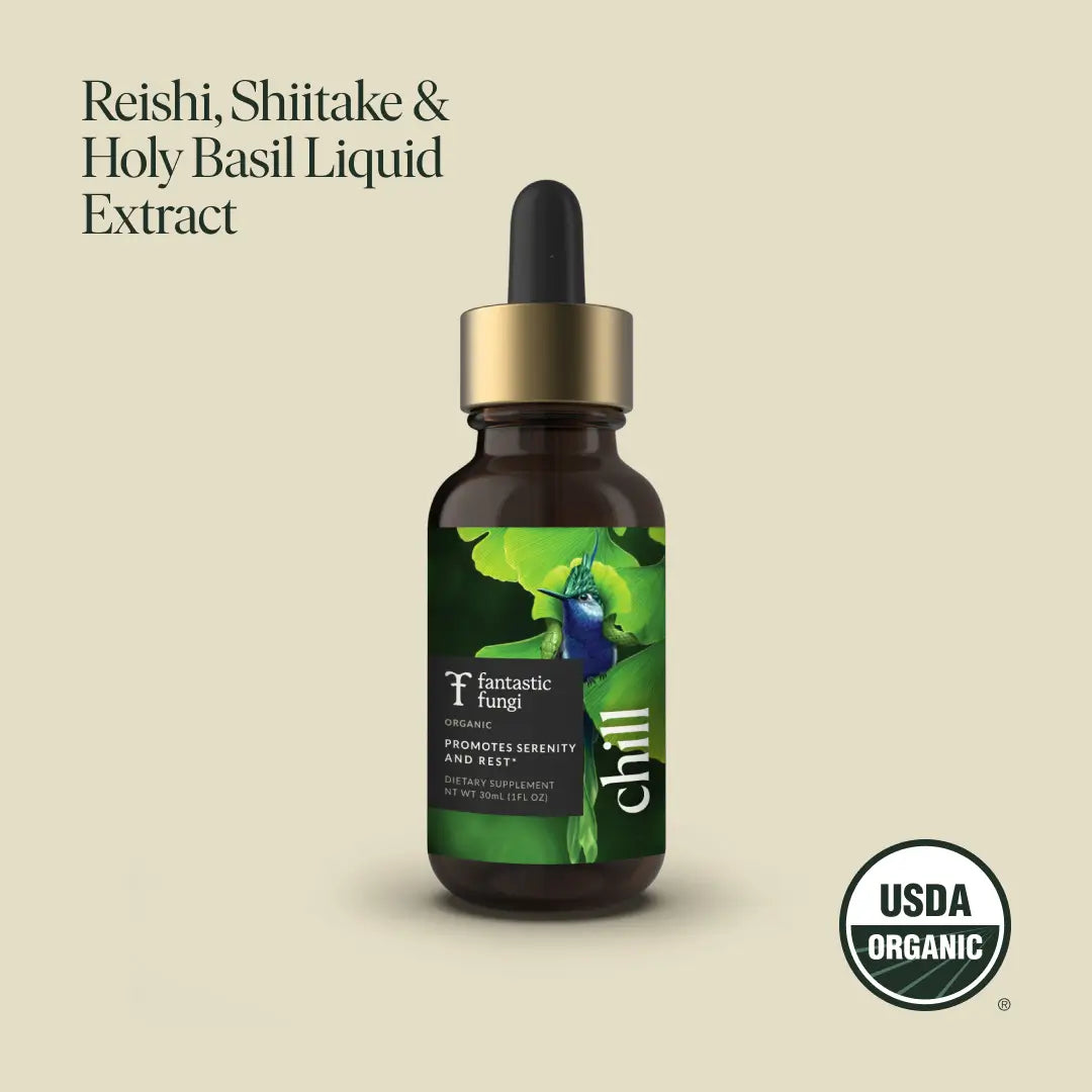 Chill Elixir | Natural Relaxation & Stress Relief Drink | Calm Focus & Restful Sleep Support 🌿