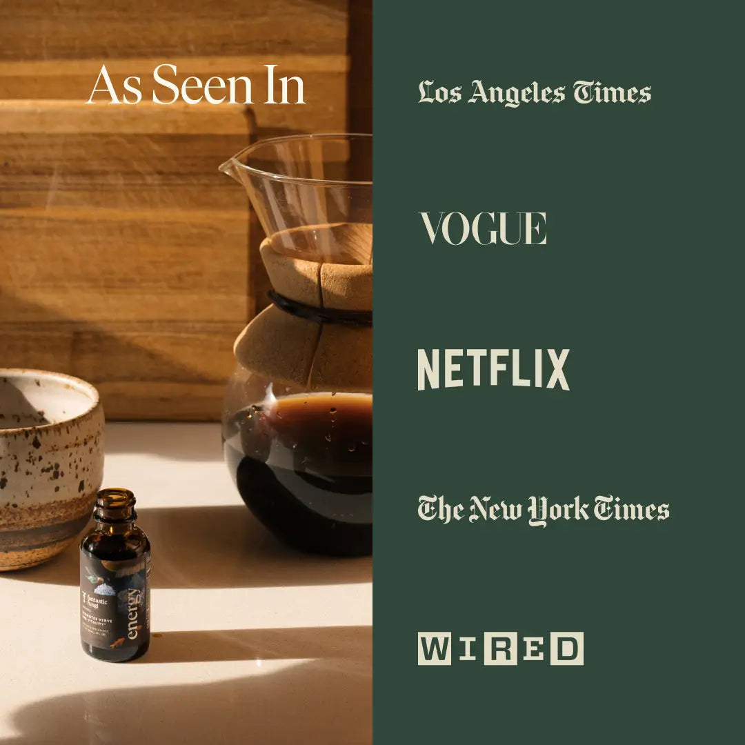 Energy Elixir | Natural Energy & Focus Drink | Adaptogens + B Vitamins + Green Tea Extract ⚡🌿