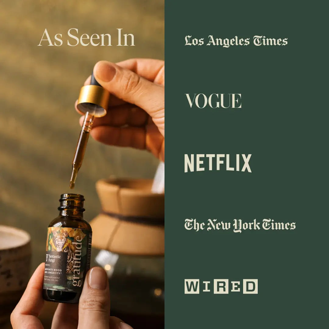 Gratitude Elixir | Mood Elevation & Emotional Wellness Drink | Adaptogens + Superfoods for Daily Positivity 🌞💛