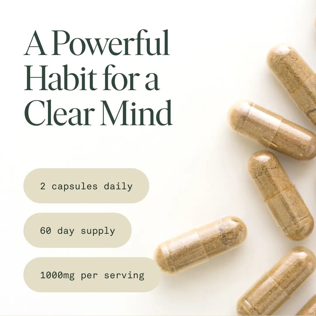 Mind Capsules | Focus, Memory & Mental Clarity Support | Nootropic Brain Supplement 🌿🧠