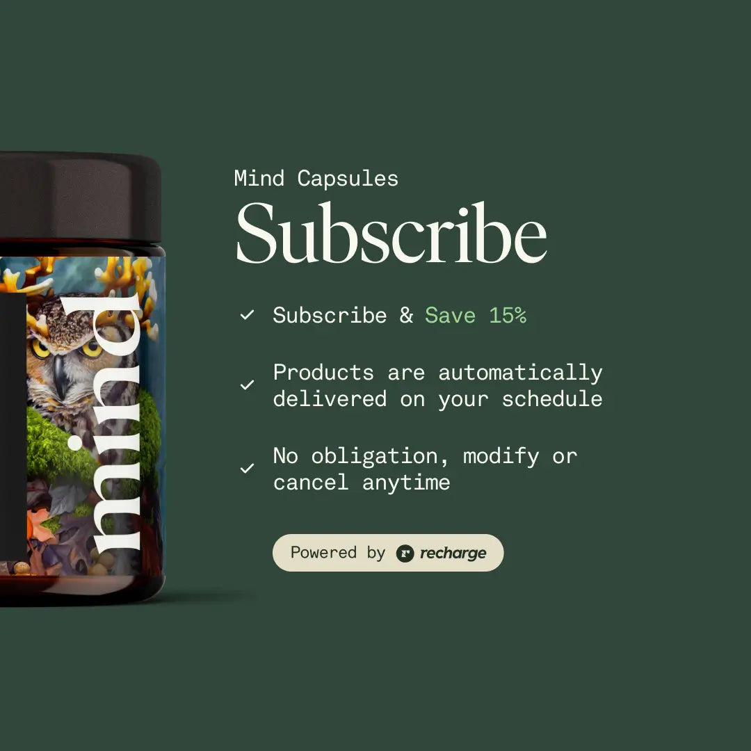 Mind Capsules | Focus, Memory & Mental Clarity Support | Nootropic Brain Supplement 🌿🧠