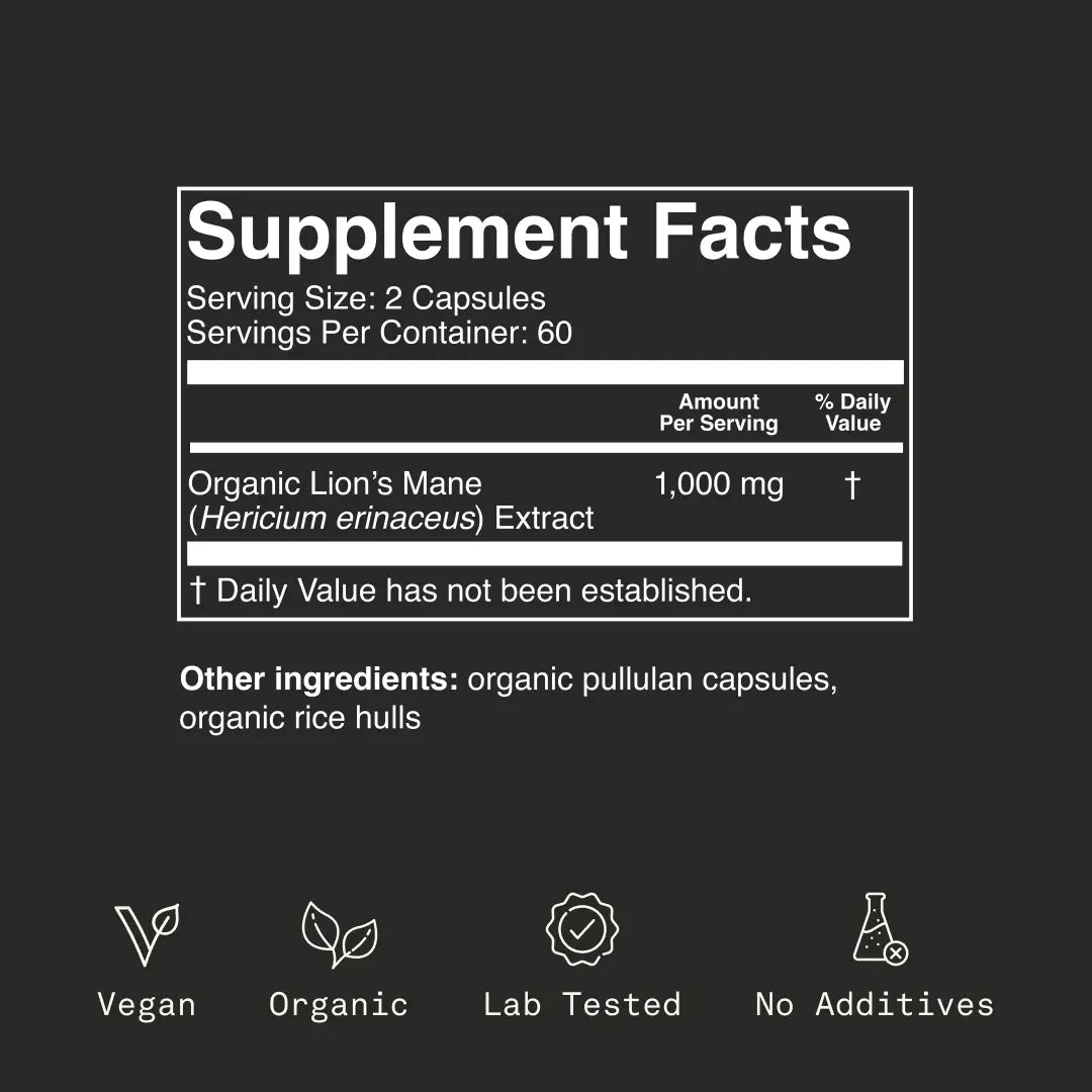 Mind Capsules | Focus, Memory & Mental Clarity Support | Nootropic Brain Supplement 🌿🧠