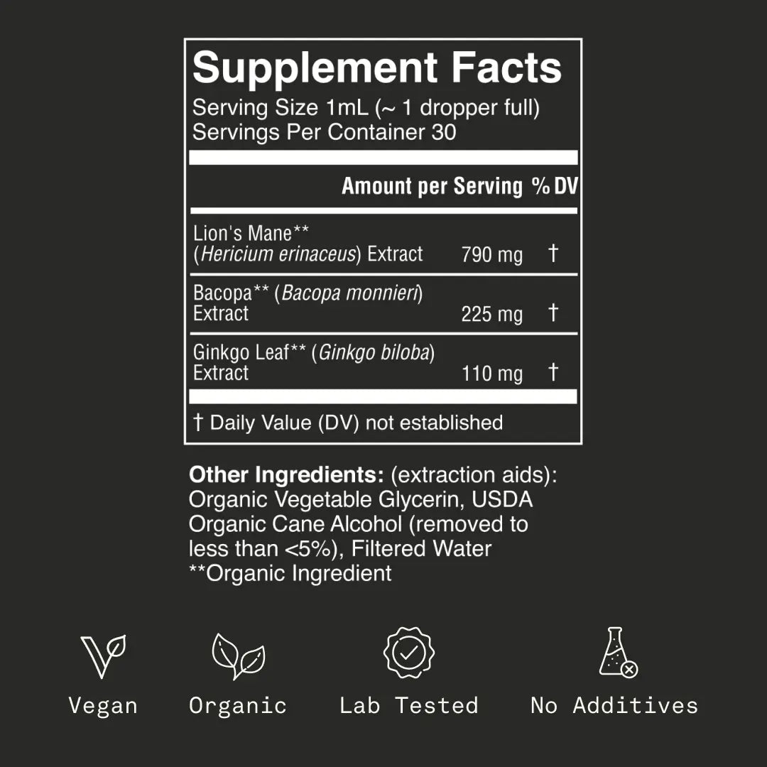 Mindful Elixir | Calm Focus & Mental Clarity Drink | Adaptogenic Blend for Stress Relief & Balanced Energy 🌿🧘‍♀️