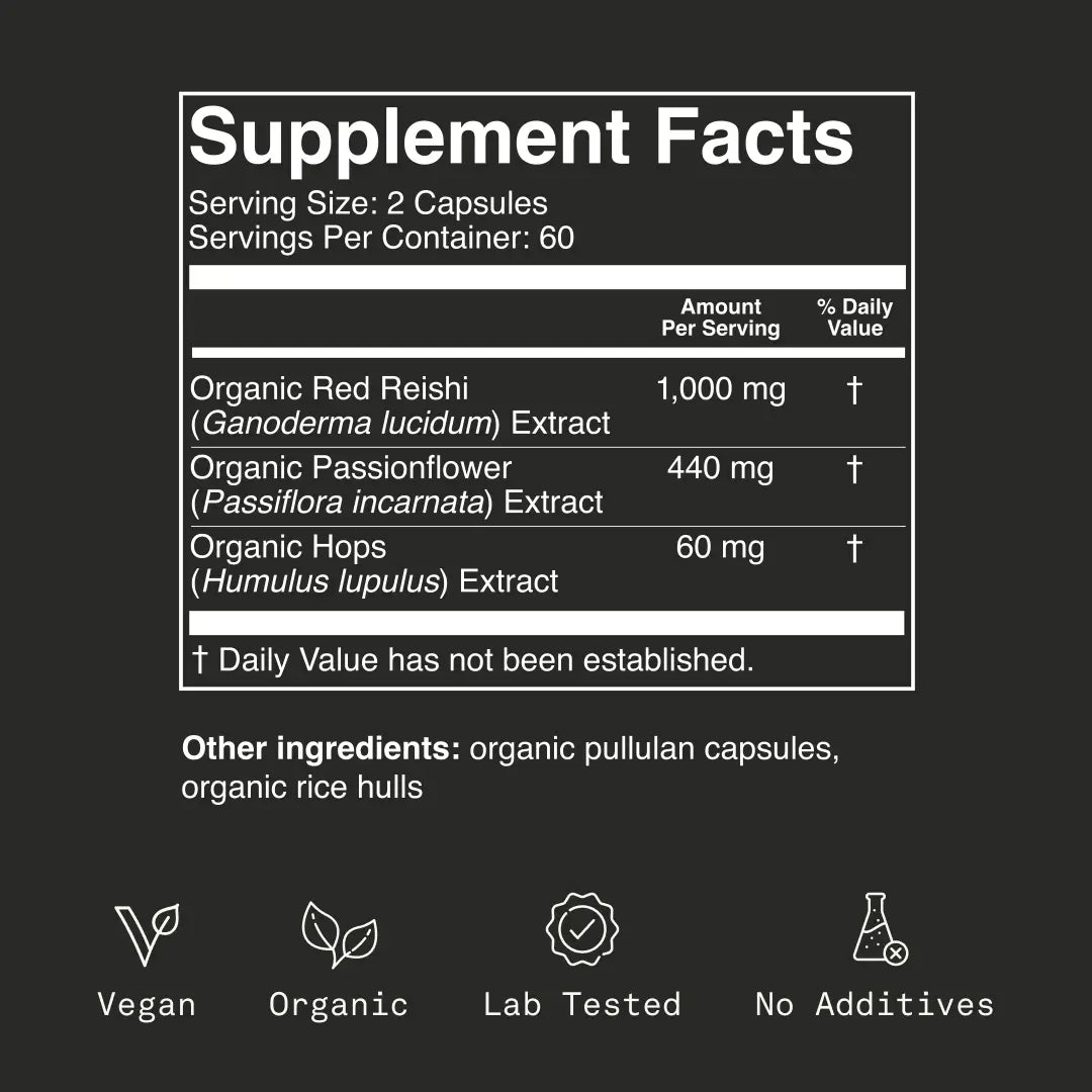 Sleep Capsules | Natural Sleep Aid for Deep Rest & Relaxation | Melatonin + Herbal Blend 🌙🌿