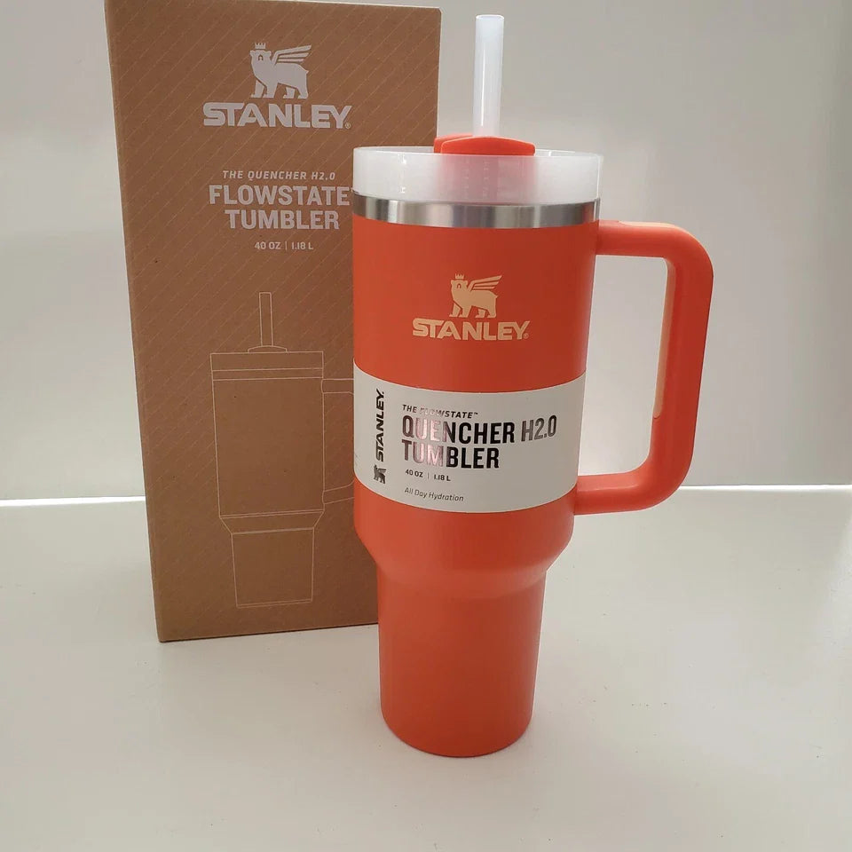 Stanley Quencher H2.0 FlowState Tumbler – 40 oz | Tigerlilly Stainless Steel Travel Cup