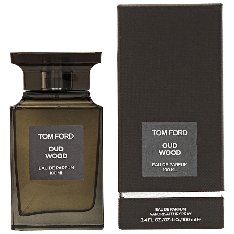 Tom Ford Oud Wood EDP 3.4 oz – Woody Spice Fragrance with Cardamom, Vanilla & Sandalwood