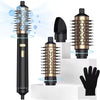 Rotating Hair Dryer Brush,3 in 1 Rotating Hot Air Brush with Detachable Brush,3 Heats and 2 Speeds Rotating Hair Dryer Brush
