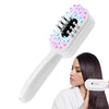 EMS Massage Comb Hair Growth Applicator LED Red Light Therapy Anti-Hair Loss Vibration Nourish Scalp Brush Gua Sha Hair Brush