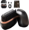 Mini Electric Heating Hair Straightener Brush Portable Hairdressing Tool Cordless Hair Straightener Comb Rechargeable