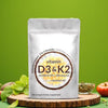 Vitamin D3 K2 10000 IU 300 Coconut Oil Softgels, 2 in 1 Vitamins Supplement D & K (MK7) Supports Calcium Absorption, Bone Health