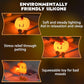 Pumpkin Night Light – Silicone LED Rechargeable, 3-Level Dimmable Touch Lamp | Cute Nursery, Halloween Desk & Bedside Décor