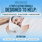 Relaxium Sleep Aid – Melatonin 5 mg & Magnesium Glycinate Capsules, 30 Count – Triple‑Action Non‑Habit Forming Formula