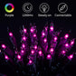 Minetom 100-LED Purple Halloween Mini String Lights – 25 ft Waterproof Outdoor/Indoor Party & Garland Decor
