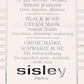 Sisley Paris Black Rose Cream Masque – Luxurious Anti-Aging Face Mask | 2 Fl. Oz