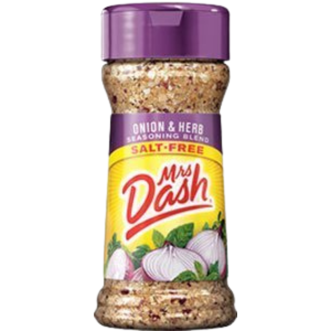 Dash Salt-Free Seasoning Blend, Onion & Herb – 2.5 Ounce | All-Natural Flavor without the Salt