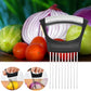 Onion Holder for Slicing – 2025 Upgraded Stainless Steel Vegetable Cutter & Lemon Slicer | Multi-Purpose Kitchen Chopper Tool for Onions, Tomatoes, Potatoes, Avocados, Eggs & Meat